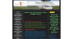 Desktop Screenshot of pierres-et-decor.fr